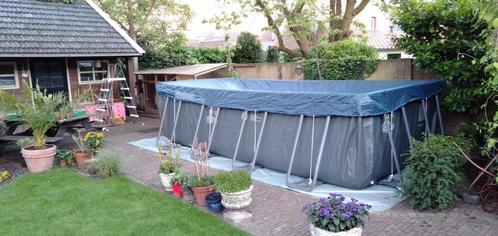 Zwembad Intex Ultra XTR Frame - 549 x 274 x 132 cm - Set inc, Tuin en Terras, Zwembaden, Zo goed als nieuw, Overige typen, 120 cm of meer