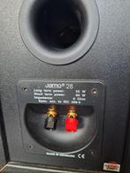 Jamo 28 Boekenplank Speakers - Gebruikt, Audio, Tv en Foto, Luidsprekers, Gebruikt, Ophalen of Verzenden, 60 tot 120 watt, Front, Rear of Stereo speakers