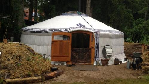 Yurt /Ger, Caravans en Kamperen, Tenten, meer dan 6, Zo goed als nieuw, Ophalen