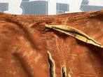 Batik wikkelrok lang, Kleding | Dames, Rokken, Ophalen of Verzenden, Zo goed als nieuw, Bruin, Onder de knie