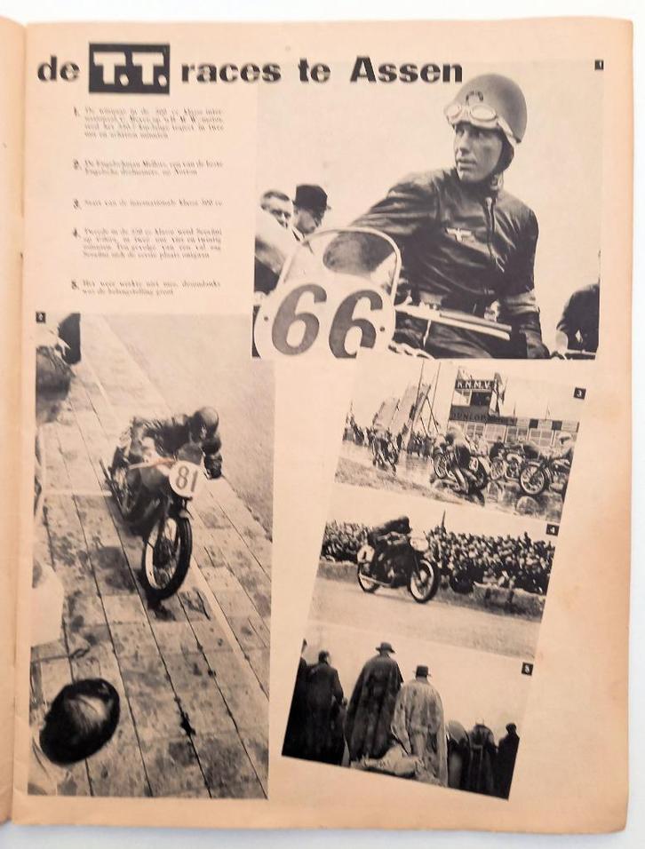 TT Assen 1939 Wereldkroniek MET Familie-Journal 1928, Antiek en Kunst, Antiek | Boeken en Bijbels, Ophalen of Verzenden
