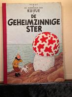 Kuifje-De geheimzinnige ster-linnen rug-l.blauwe schutbladen, Boeken, Stripboeken, Gelezen, Ophalen of Verzenden, Eén stripboek