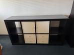 IKEA Kallax kast 2x4 donkerbruin, Huis en Inrichting, Kasten | Wandmeubels, Ophalen, Gebruikt, 25 tot 50 cm, Minder dan 150 cm