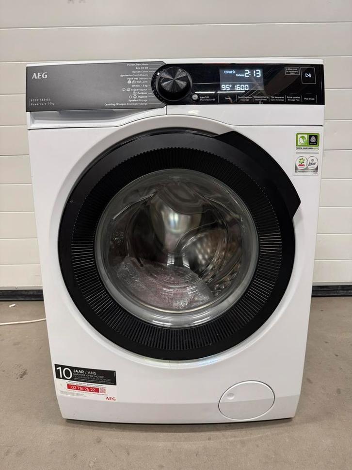 AEG 8000 LR86CB86 PowerCare wasmachine, Witgoed en Apparatuur, Wasmachines, Nieuw, Voorlader, 8 tot 10 kg, 85 tot 90 cm, 1600 toeren of meer