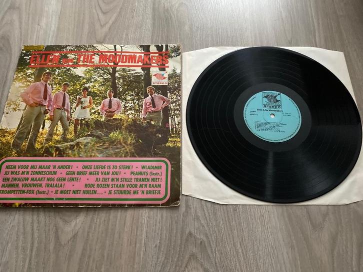 Ellen & The Moodmakers, Cd's en Dvd's, Vinyl | Nederlandstalig, Zo goed als nieuw, Levenslied of Smartlap, 12 inch, Verzenden