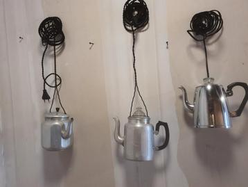 Koffiepot Lampen - Unieke Bar/Kantine Verlichting beschikbaar voor biedingen