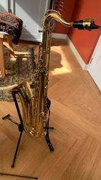 Tenor saxofoon compleet pakket - Stagg 77-ST, Muziek en Instrumenten, Blaasinstrumenten | Saxofoons, Ophalen of Verzenden, Zo goed als nieuw