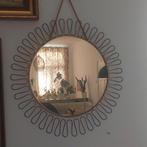 Josef Frank vintage spiegel, Huis en Inrichting, Ophalen of Verzenden, Gebruikt, Rond, Minder dan 100 cm
