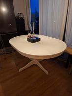 Ikea Ingatorp Uitschuifbare Eettafel, Huis en Inrichting, Tafels | Eettafels, Ophalen, Overige materialen, Gebruikt, Rond