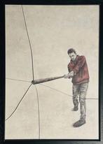 Andrew Scott Smash (Red), Antiek en Kunst, Kunst | Schilderijen | Modern, Ophalen of Verzenden