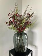 Zijden silka boeket met besjes en asparagus NIEUW!, Huis en Inrichting, Woonaccessoires | Kunstplanten en Kunstbloemen, Binnen