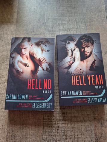 Wags 1 +2 Hell no/ Hell Yeah door Sarina Bowen beschikbaar voor biedingen