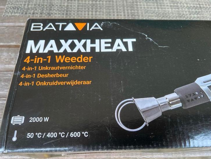 Batavia Maxxheat 4-in-1 Onkruidbrander - Nieuw, Tuin en Terras, Onkruidbranders, Nieuw, Ophalen