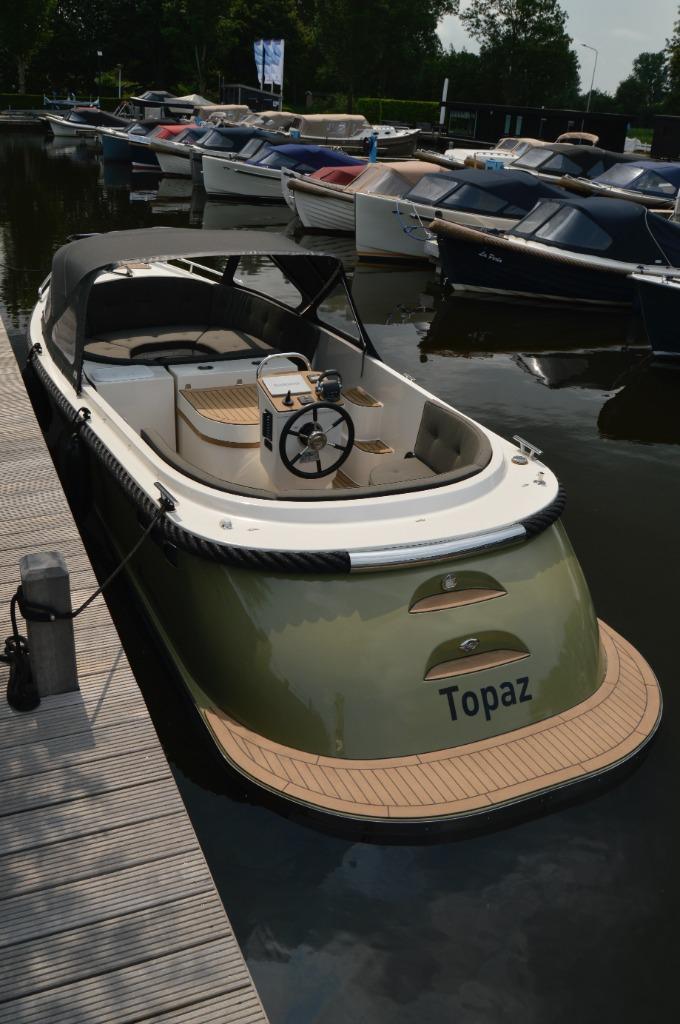 Langweerder Tender 700 - Topaz, Watersport en Boten, Sloepen, Zo goed als nieuw, 70 pk of meer, 6 meter of meer, Binnenboordmotor