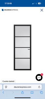 Svedex Binnendeur zwart NIEUW!, 80 tot 100 cm, 215 cm of meer, Binnendeur, Nieuw