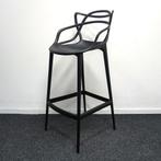 Kartell Masters Design Barkrukken | Zwart | Zithoogte 75 cm, Huis en Inrichting, Barkrukken, Kunststof, 5 krukken of meer, -, -