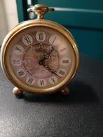 2 Antieke Koperen Wekkers - Lopend, Ophalen of Verzenden, Gebruikt, Analoog