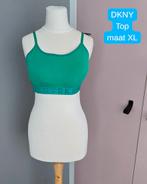 DKNY top maat XL, Nieuw, Ophalen of Verzenden, Groen, Yoga