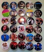 Grote buttons artiesten/bands uit de jaren 70/80!, Verzamelen, Muziek, Artiesten en Beroemdheden, Nieuw, Verzenden