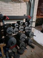 Complete Les Mills BODYPUMP sets – inclusief opbergrek, Ophalen of Verzenden, Gebruikt, Benen, Halterset