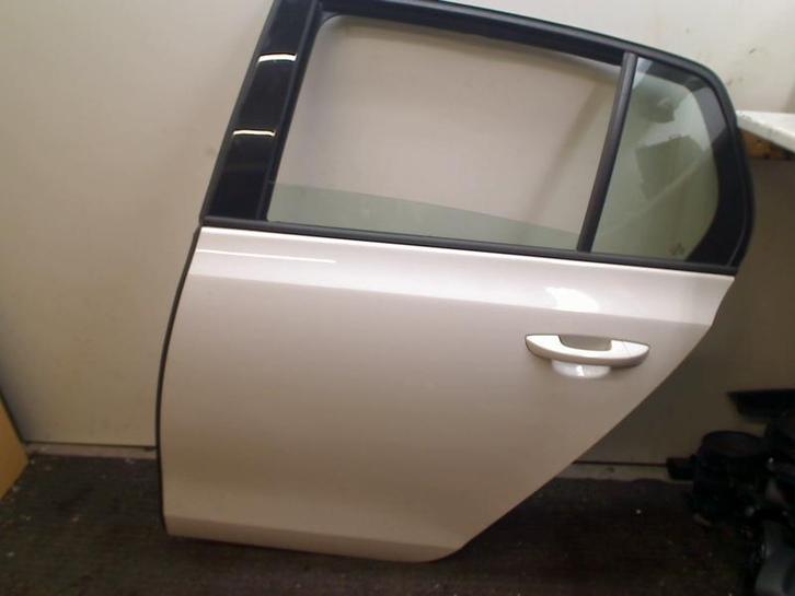 PORTIER LINKS ACHTER Volkswagen Golf VI (5K1), Auto-onderdelen, Carrosserie en Plaatwerk, Deur, Volkswagen, Achter, Links, Gebruikt