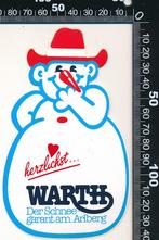 Sticker: Warth - Der schneegarant am Arlberg, Ophalen of Verzenden, Zo goed als nieuw, Bedrijf of Vereniging