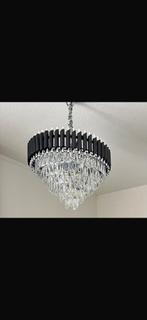 Salon Lamp, Ophalen of Verzenden, Zo goed als nieuw, Glas