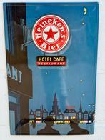 Heineken’s tinplate groot, Ophalen of Verzenden, Zo goed als nieuw, Reclamebord, Plaat of Schild, Heineken