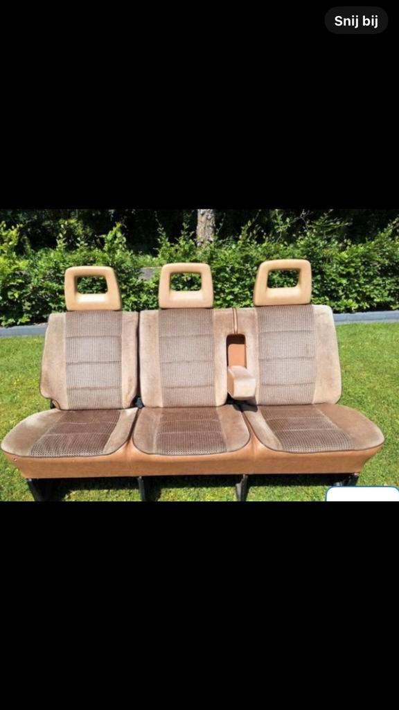 Gezocht : achterbank caravelle VW T3, Auto-onderdelen, Interieur en Bekleding, Volkswagen, Gebruikt, Ophalen