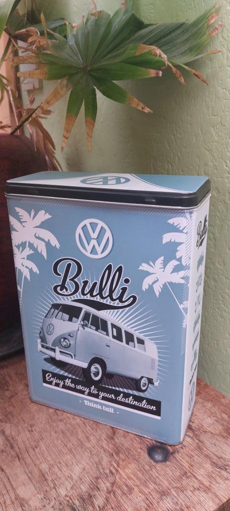 Blikken doos Volkswagen Bulli, Verzamelen, Blikken, Nieuw, Overige, Overige merken, Verzenden