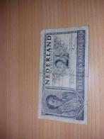 Nederlands muntbiljet 2 en halve gulden, Postzegels en Munten, Bankbiljetten | Europa | Niet-Eurobiljetten, Los biljet, Verzenden