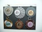6 FIETS MEDAILLES NEDERLAND VAN DE THOOLSE FIETSDAGEN, Verzenden, Overige materialen, Nederland