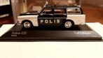 Minichamps Volvo 121 BREAK 1966 zweedse politie 430171190, Hobby en Vrije tijd, Modelauto's | 1:43, Ophalen of Verzenden, Nieuw