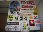 partij stickers shell esso michelin etc, Ophalen of Verzenden, Zo goed als nieuw, Auto of Motor