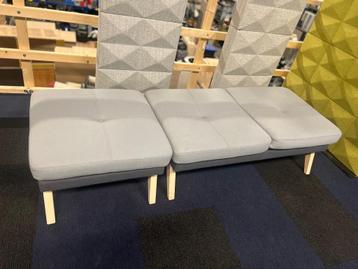 Design Profim Poef/ Lounge bank , 300 euro /set beschikbaar voor biedingen