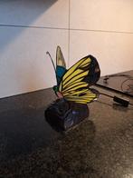 Tiffanie Vlinder Lamp, Ophalen, Zo goed als nieuw, Tiffany, Minder dan 100 cm