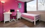 1 persoons Hoppkids bed wit met slaaplade, Ophalen, Zo goed als nieuw