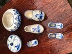 Delfts blauwe klompjes en schaaltjes, Antiek en Kunst, Antiek | Porselein, Ophalen of Verzenden