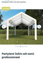 Semi-prof partytent 3x6, Tuin en Terras, Partytenten, Ophalen, Gebruikt, Partytent, Minder dan 4 meter