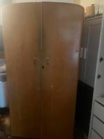 Artdeco kast/ midcentury/ hout/ kleding, Huis en Inrichting, Kasten | Kledingkasten, Ophalen, Gebruikt, 50 tot 100 cm, Mid century/ art deco