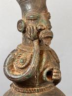 250965 Anthropomorphic Afrikaans Mangbetu Pot uit Kongo, Antiek en Kunst, Ophalen of Verzenden