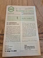 FC GRONINGEN  - FC DEN HAAG / ADO, Verzamelen, Ophalen of Verzenden, Overige binnenlandse clubs