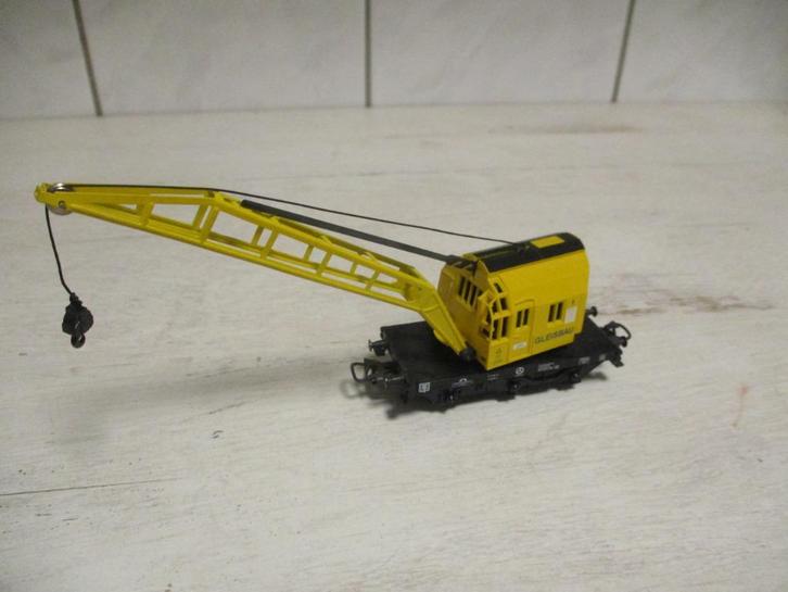 Märklin Kraan Wagen Gleisbau no 4671, Hobby en Vrije tijd, Modeltreinen | H0, Zo goed als nieuw, Wagon, Wisselstroom, Märklin