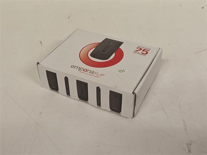 A6657. Emporia Flip senioren telefoon, compleet in doos, Telecommunicatie, Mobiele telefoons | Overige merken, Gebruikt, Inklapmodel