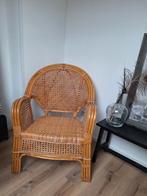 Vintage Rotan Stoel, Tuin en Terras, Ophalen, Gebruikt, Rotan