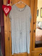 Hema grijs jurkje met korte mouw mt L, Maat 42/44 (L), Ophalen of Verzenden, Zo goed als nieuw, Grijs