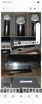Shure draadloos microfoon, Muziek en Instrumenten, Microfoons, Ophalen, Zo goed als nieuw, Zangmicrofoon, Draadloos