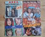 4 ABBA singles uit Frankrijk, Cd's en Dvd's, Vinyl Singles, Gebruikt, 7 inch, Single, Ophalen of Verzenden