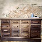 Ladenkast/ toonbank, 100 tot 150 cm, 5 laden of meer, Eikenhout, Zo goed als nieuw