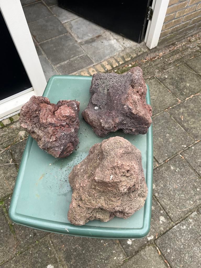 Aquarium/Terrarium stenen - Diverse soorten, Dieren en Toebehoren, Vissen | Aquaria en Toebehoren, Ophalen of Verzenden, Gebruikt